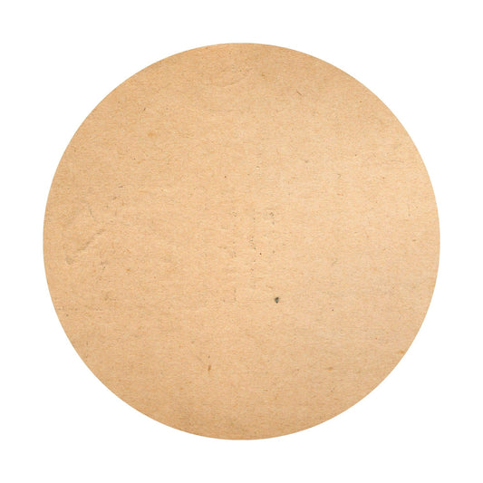 Mobiusea Creation Round Sticker Labels | 2 Inch | 500pcs Kraft Labels | Perforated Blank Stickers Labels for Mason Jars, Circle Stickers 2 Inch, Light Brown Labels