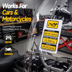 300 Pcs Fleet Service Oil Change Stickers, Next Service Due Labels, Vehicle Maintenance Tracking Labels for Auto Repair Shops, Workshops, and Fleet Management