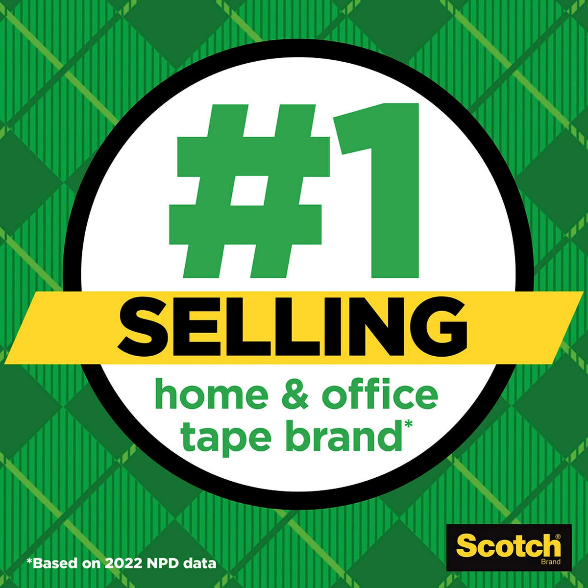Scotch Magic Tape, Refillable Dispenser, 3/4" X 300", 3/Box 3-Pack