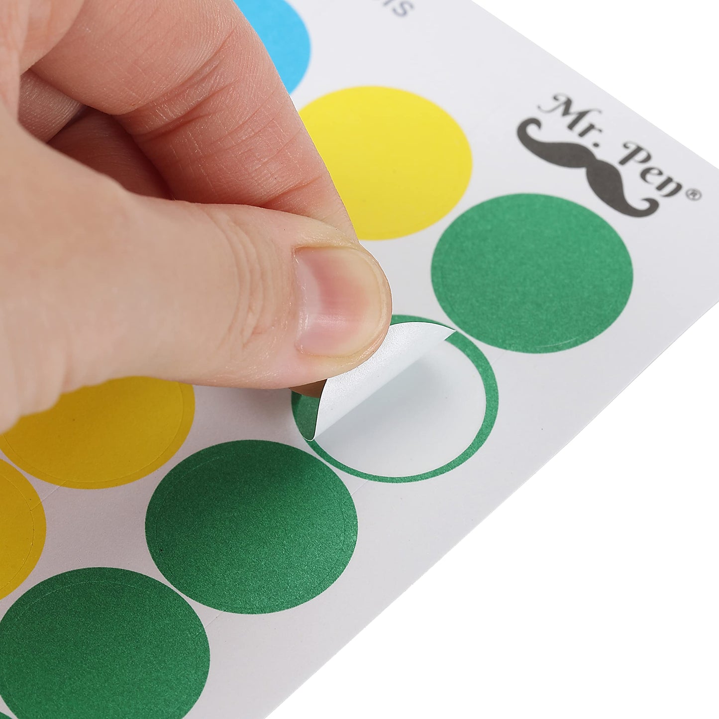 Mr. Pen- Color Coding Labels, 1008pcs, Assorted Colors, ¾” Dot Stickers, Round Stickers, Color Dots Stickers, Colored Sticker Dots, Dot Labels, Colored Stickers, Circle Stickers, Circle Sticker Labels