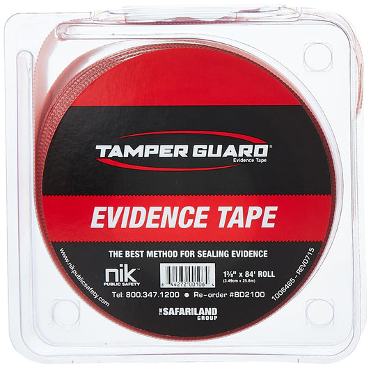 Tamper Guard Evidence Tape, 1.25 FT. X 84 FT. Roll