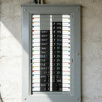 4 Pack 1" Breaker Side 40 Circuits Vinyl Fuse (Colorful) colorful