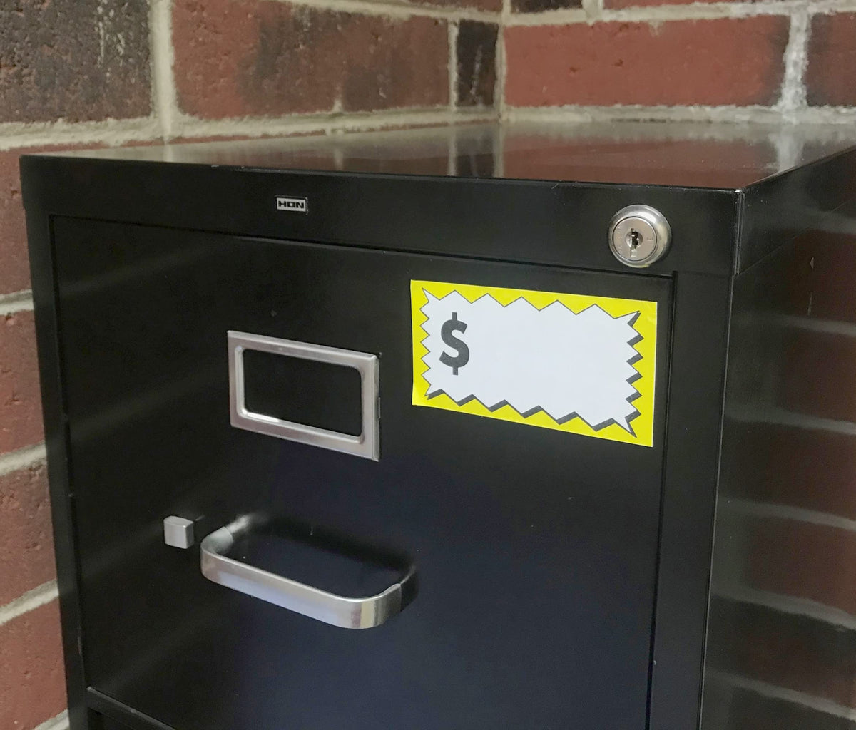 Sunburst Systems 7071 large pricemarker labels with space to write prices, 75 count for easy item pricing.