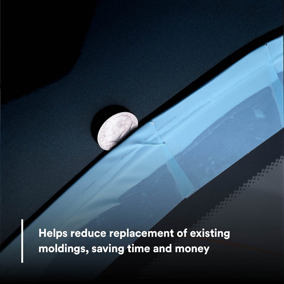 3M Perforated Trim Masking Tape 06349, Molding Paint Protection, Trim Lifting Tape, Hand Tearing, 10 mm Hard Band, 50.8 mm x 10 m