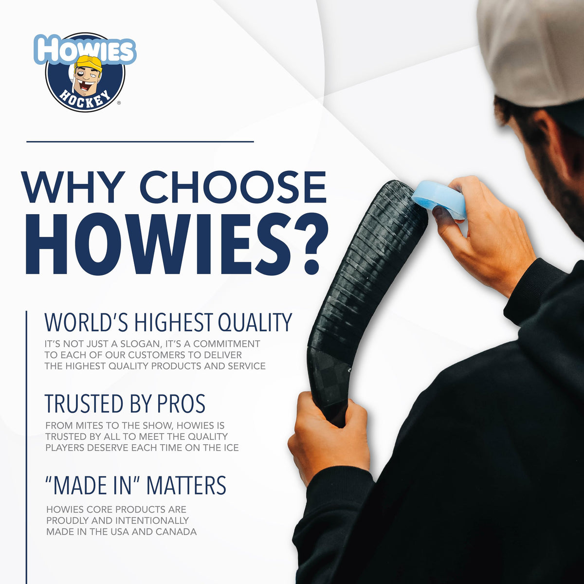 Howies Hockey Tape, 1-Pack Hockey Stick Tape for Blade, Durable and Long-Lasting Grip Royal