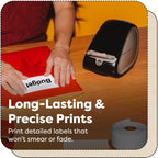 Replacement for DYMO 30332 (12 Rolls, 9000 Labels) - 1" X 1" Direct Thermal 1" X 1" - 30332
