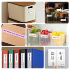ORGBRO Label Maker Machine with Tape, X1 Bluetooth Mini Label Printer Random Color