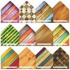 PARTH iMPEX Christmas Envelopes & Gold Foil Seal Stickers