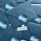 2 inch Round Holographic Thermal Labels 200pcs/roll & 500pcs/roll