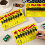 100 Pcs Parking Violation Stickers 5 x 8 Inches