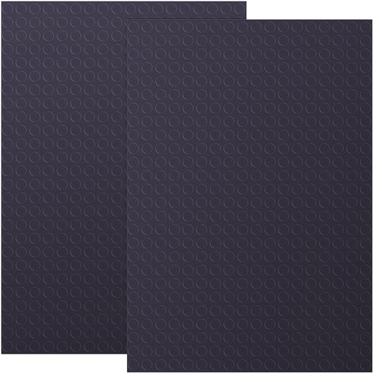 936 PCS 1/4 Inch Black Dot Stickers, Small Circle Stickers, Adhesive Round Dots for Office, Classroom - 2 Sheets