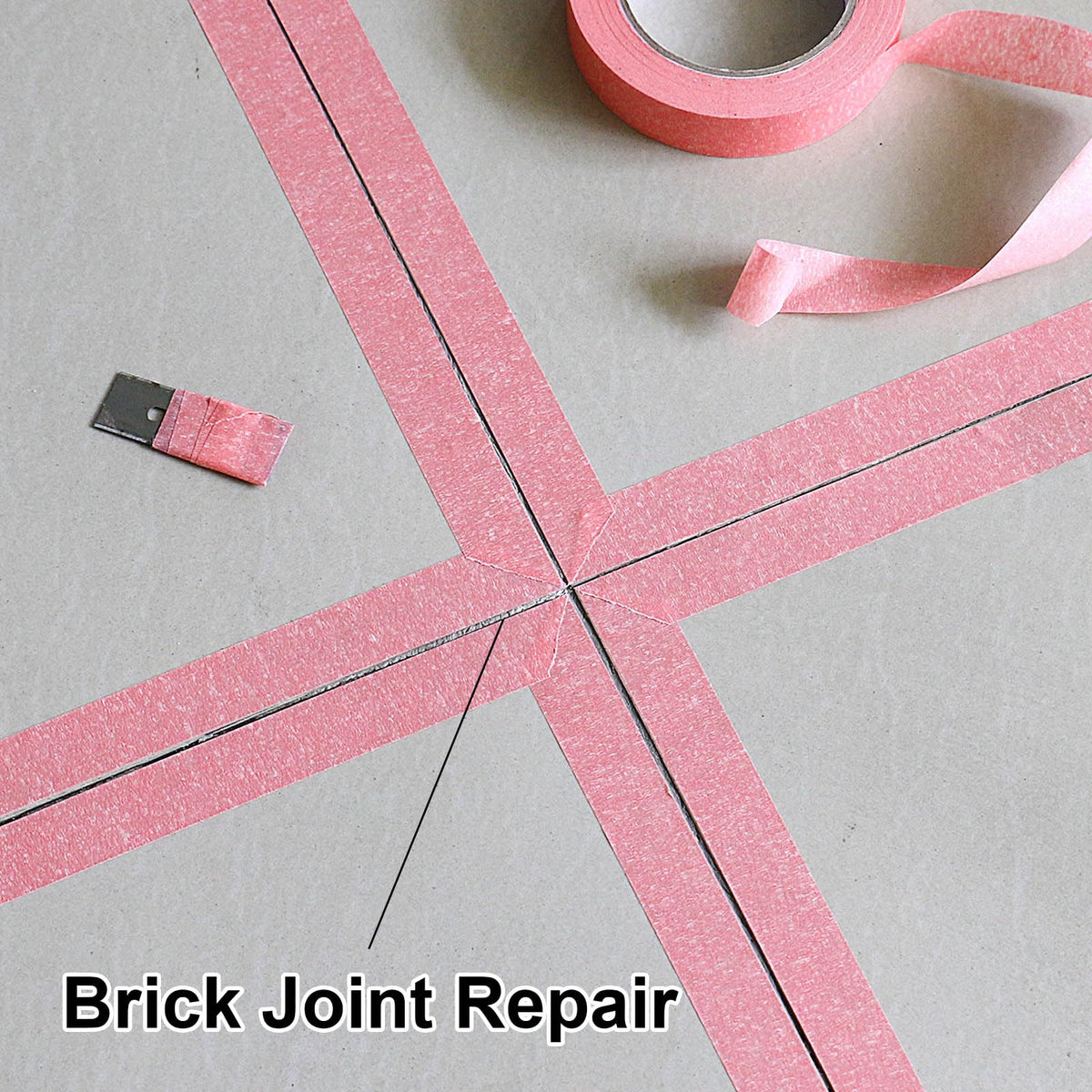 BOMEI PACK 3 Pack Painters Tape, 1 inch x 30yds, Premium Painting Masking Tape, Clean Release Paper Tape for Home and Office (Pink) Pink