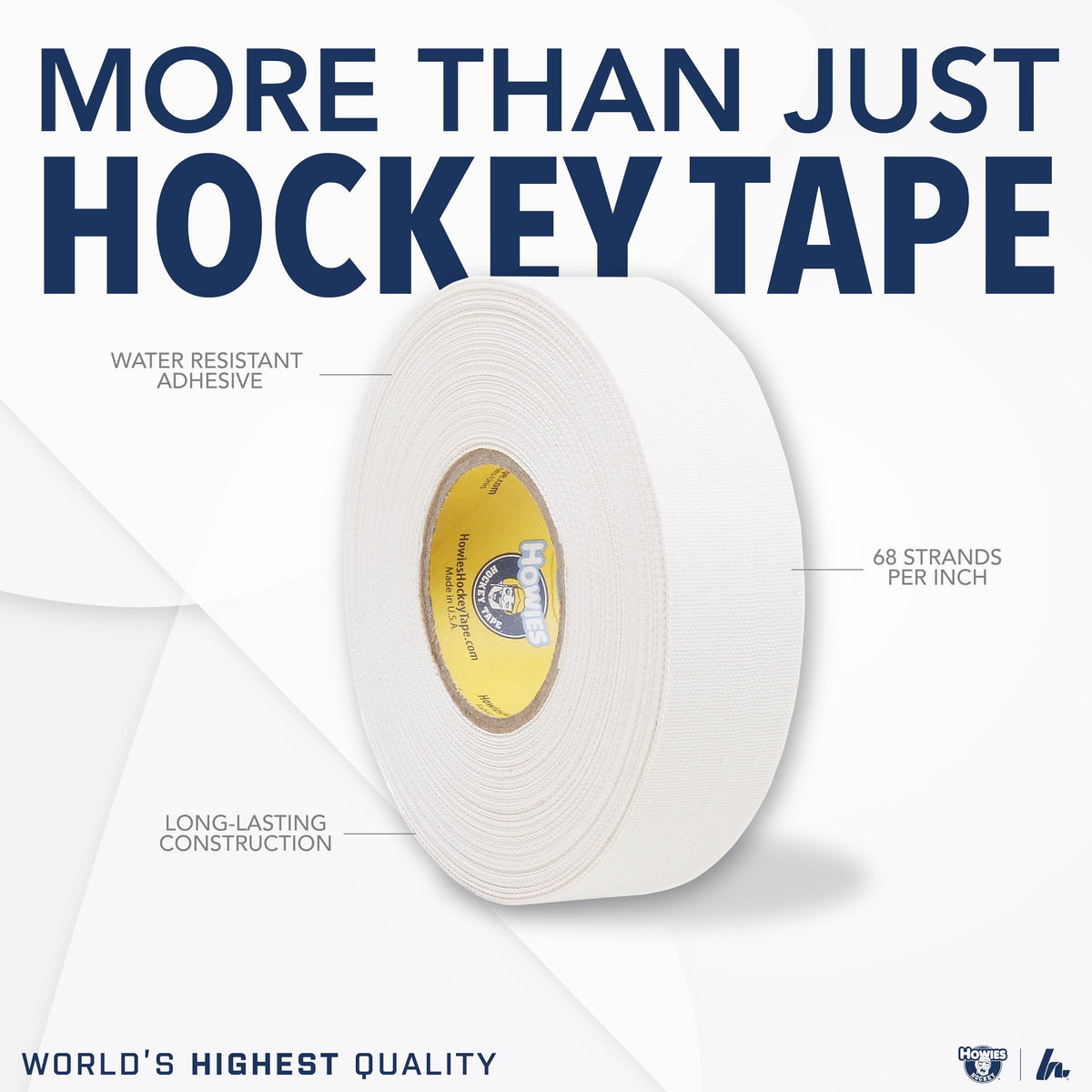 Howies Hockey Tape, 1-Pack Hockey Stick Tape for Blade, Durable and Long-Lasting Grip Royal