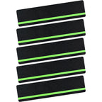 5 Pieces Anti Slip Tape with Glow in Dark Stripe Non Slip Tape with Luminous Stripe Anti Slip Grip Tape for Stairs Anti Slip Traction Tape, 6 by 24 Inches (Luminous)