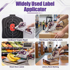 Label Applicator, Target Paster Gun with 2 Rolls Pasters,Black Black