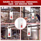 10 Pcs Scaffold Inspection Tag Holders, 11-3/4 x 3-1/2 Inch