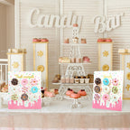 Yerliker 2 Pcs Donut Stand Party Display Holder Board 13.78 x 9.84 Inches