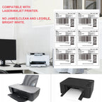 L LIKED 3-1/3"x4 Printable Matte Sticker Labels 600 Labels 100 Sheets