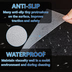 Butizone Stair Treads Non Slip 6" x 30", 5-Pack Pre-Cut Clear Anti Slip Strips for Wooden Steps Indoor, Transparent and Waterproof Grip Tape, Safety for Elderly, Children, and Dogs 6" X 30"
