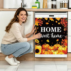 Fall Dishwasher Magnet Cover Pumpkin