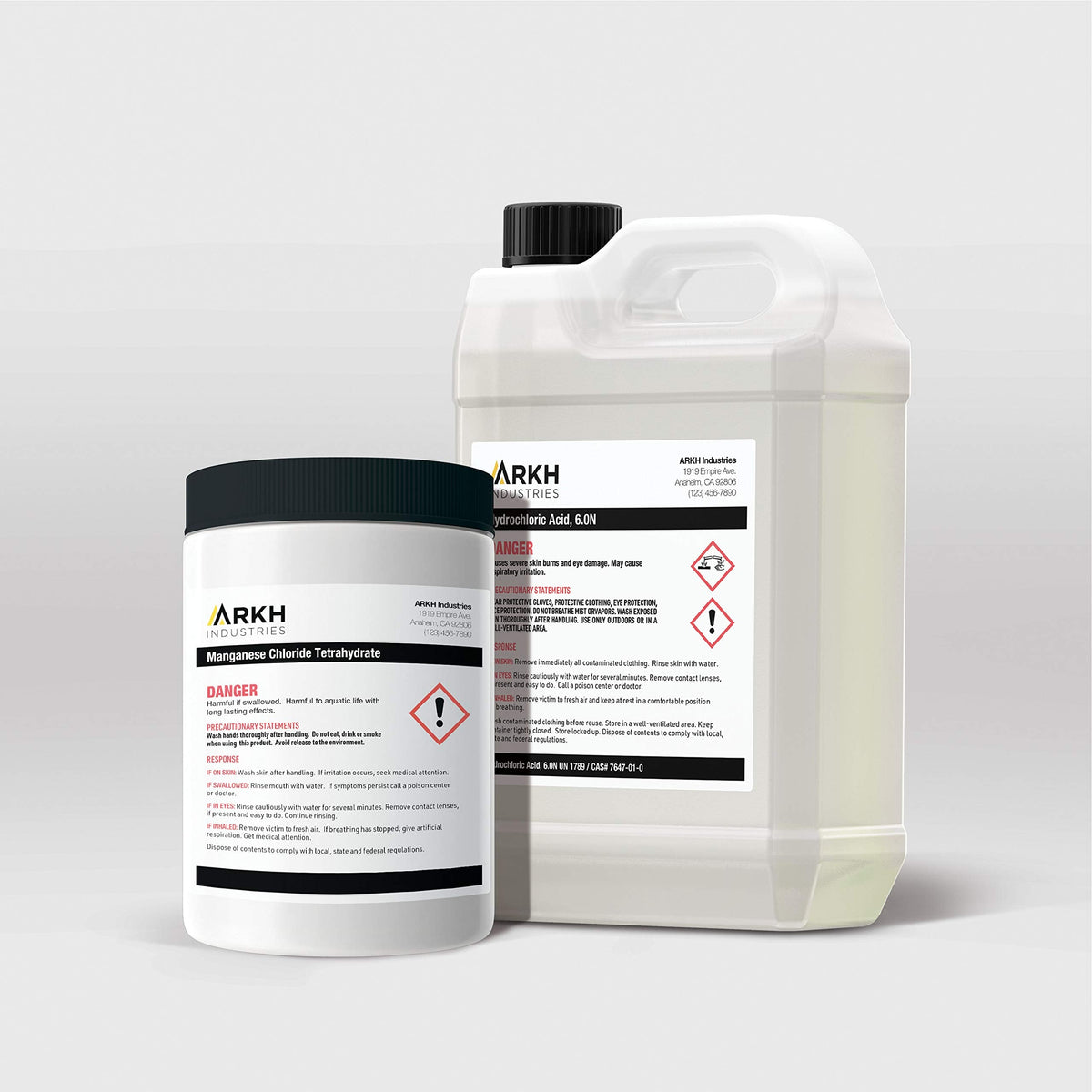 Avery UltraDuty GHS Chemical Labels for Laser Printers, Waterproof, UV Resistant, 4 x 4, 200 Pack (60504) One Size