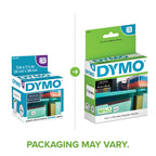 DYMO Authentic LW Library Book Spine Labels, for LabelWriter Printers, White, 1" x 1-1/2", 1 Roll of 750 750 Count
