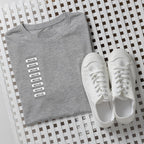 1.25"x5" 1750 Pcs Clear Tshirt Size Stickers Strips for Clothing, XS-XXXL 7 Rolls
