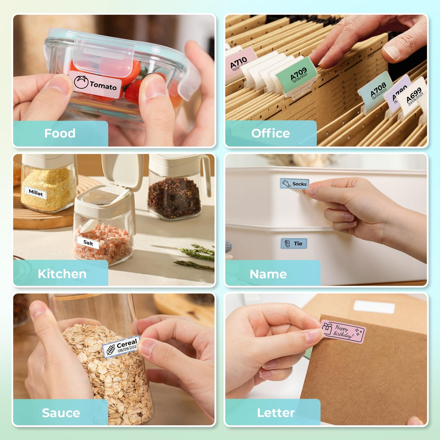 NELKO Genuine P21 Label Maker Tape, Adapted Label Print Paper, 14x40mm (0.55"x1.57"), Standard Laminated Office Labeling Tape Replacement, Multipurpose of P21, 180 Labels/Roll, 3-Roll, Transparent 0.55"x1.57"(14mmx40mm)-3 Rolls
