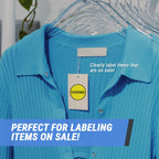 Clearance Stickers, 2 inch, Round, Yellow, 600 Labels