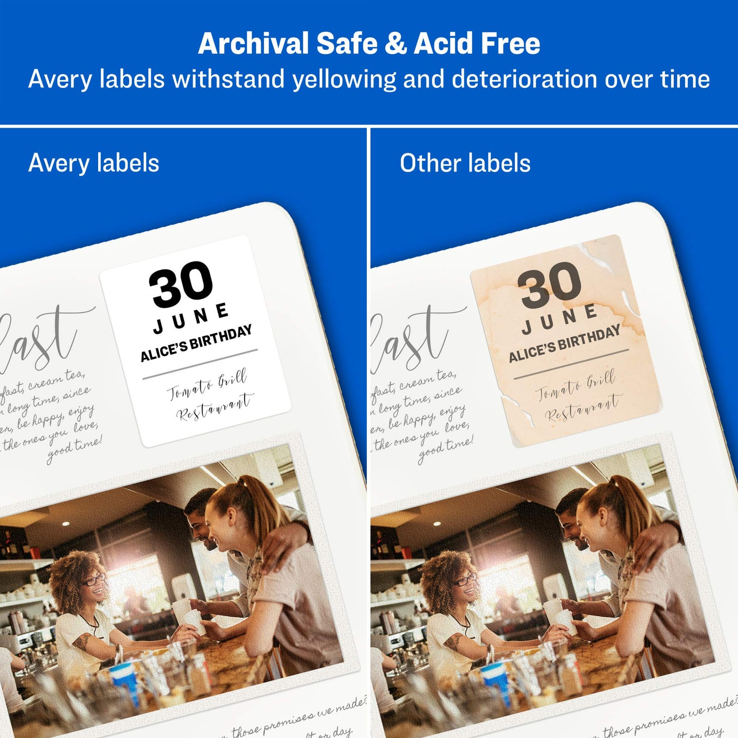 Avery Easy Peel Oval ID Labels, Sure Feed, Print to Edge, Perm Adhesive, 1.5" x 2.5", 270 Ct (6583)