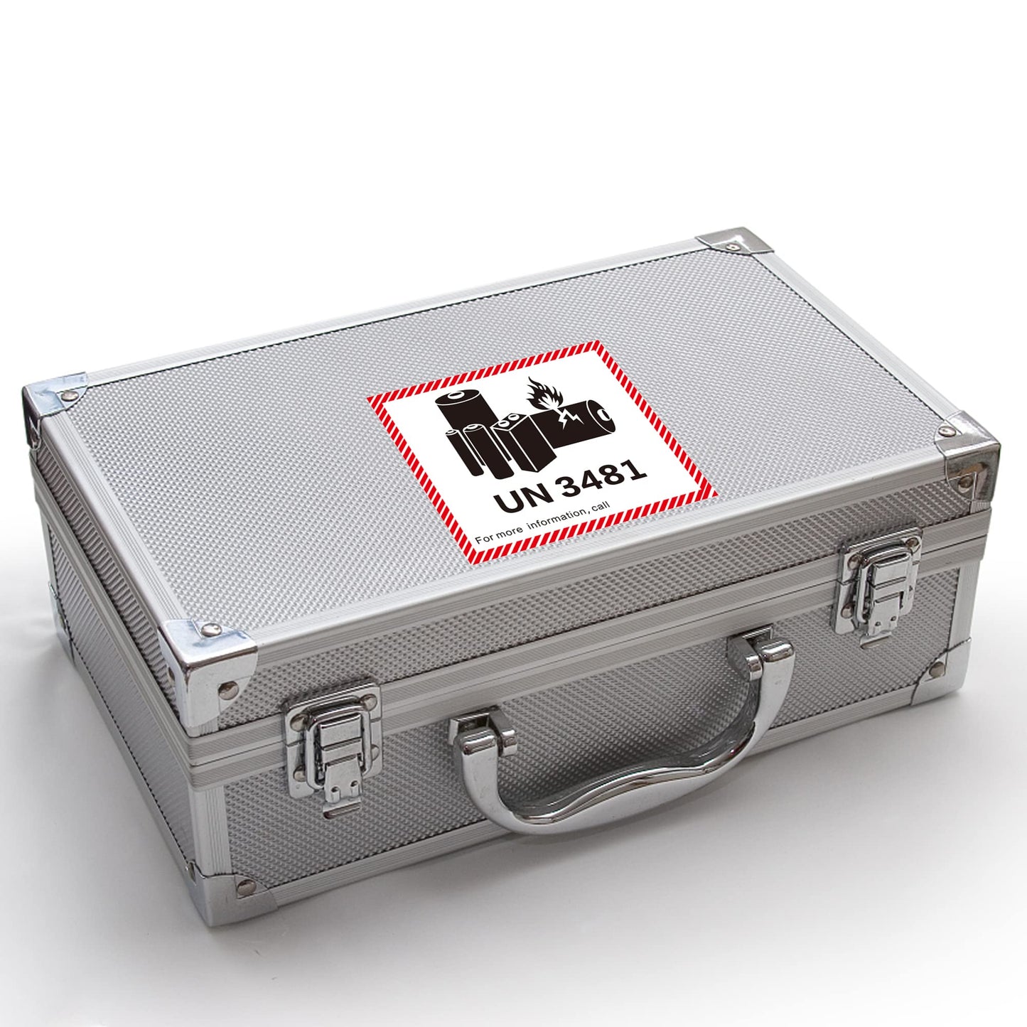 Hybsk 4.7" x 4.3" Lithium Ion Battery Transport Caution Warning Labels 50 Adhesive Stickers (UN3481) Un3481