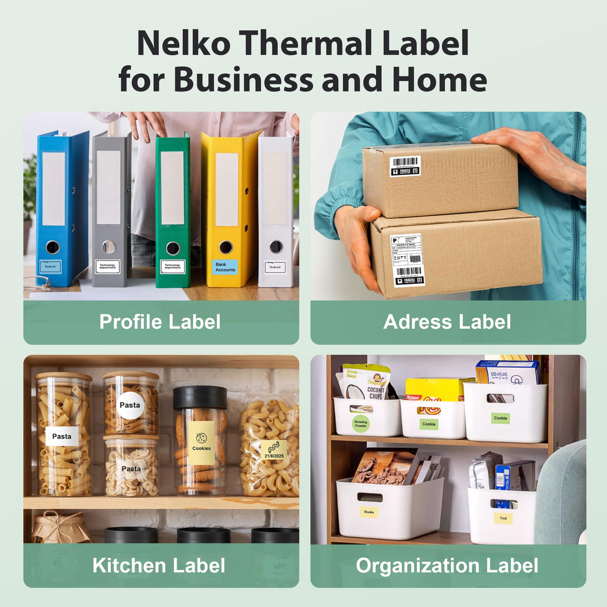 Thermal Labels for Nelko PM220 Label Maker, 2 inch (50mm) Round Thermal Label, Waterproof, Multi-Purpose Tag Tape, 1 Roll of 150 Self-Adhesive Thermal Paper (Pink Purple Staining)