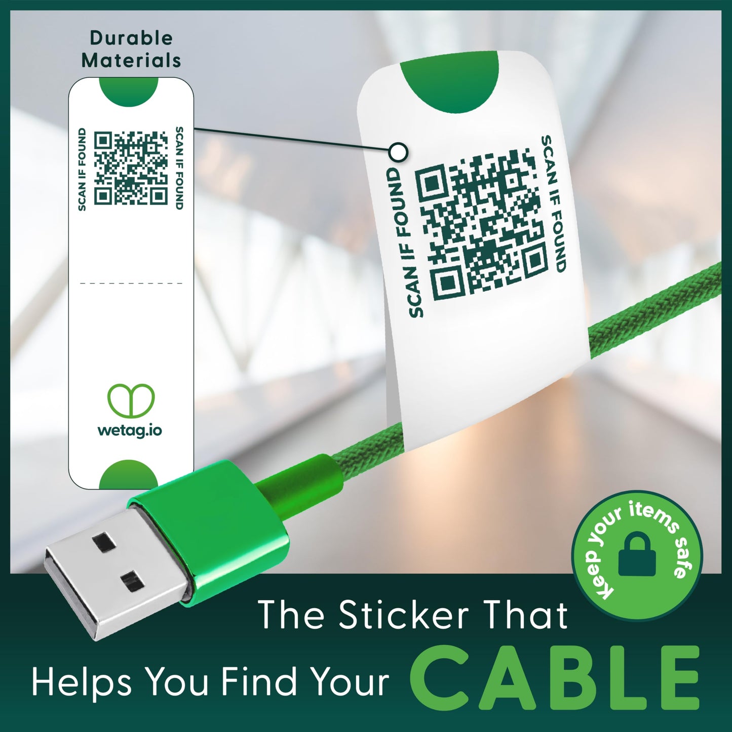 Custom QR Code Stickers - Lost & Found Labels for Storage Bins, Totes, and Organization - Durable Smart Labels for Inventory Tracking and Moving - 24 Unique QR Codes