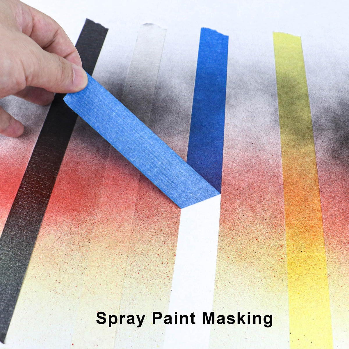 Blue Painters Tape - Masking Tape 2 Inch Wide (1.88" x 90FT) - Multi-Surface, Smart Adhesion, Indoor & Outdoor - 1 Roll Paint Tape for DIY, Labeling, Art, Car (#3910) Blue