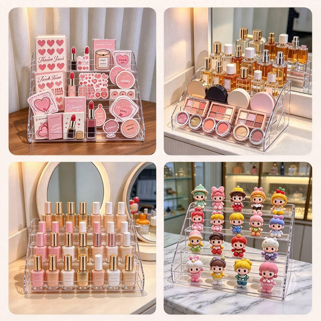 Acrylic Cookie Display Stand, 5 Tier Dessert Rack Holder