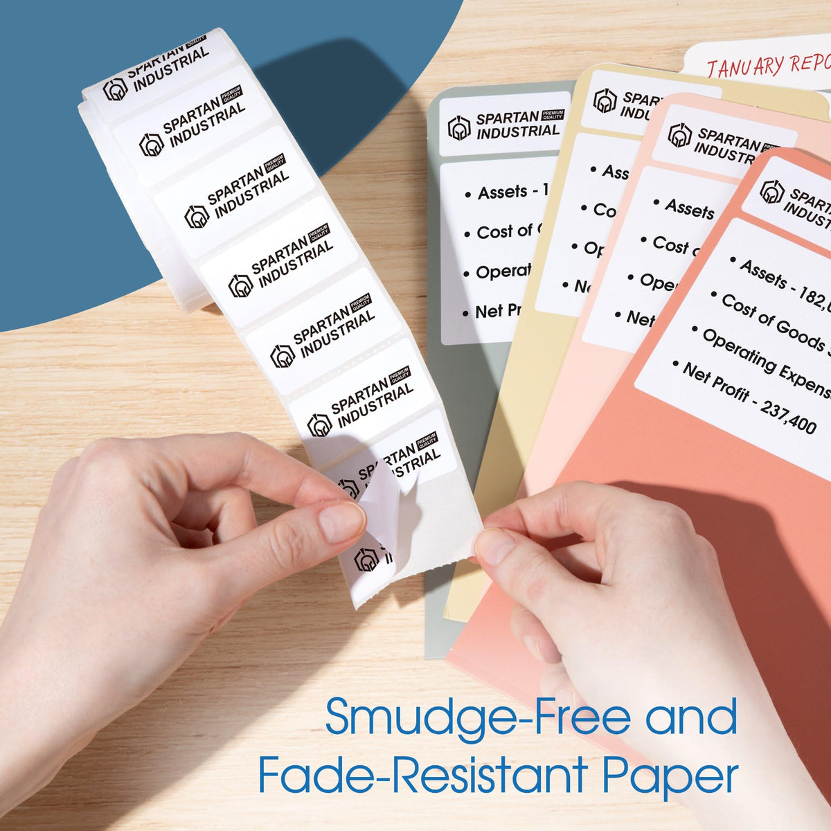 2.25" X 4" Direct Thermal Labels (1400 Count, 4 Rolls) 2.25" X 4"