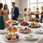 Sturdy 2 Tier Cake Stand Handle, 3 Set