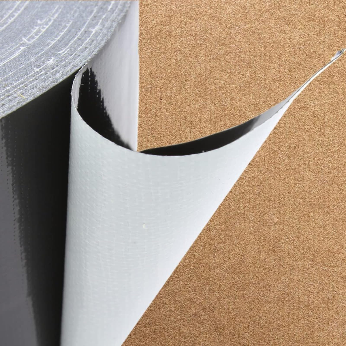 TapePlus Vinyl Electrical Tape - Waterproof Tape for Cable Protection - Wide Vinyl Adhesive for Floor Marking - Binding Adhesive for Book Repair - 3 in, 40 yd, Black 3 Inch