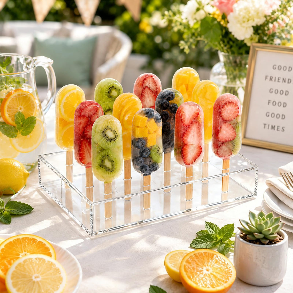 Okllen 2 Pack Cakesicle Stand Display, Acrylic Cakesicle Stan