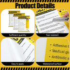 3 Pcs Workplace Safety Rules Poster, Warehouse