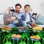 24 Pcs Paper Food Trays for Video Game Theme Party Decorations