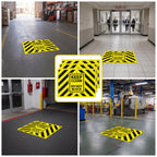 Marspark 3 Pack Keep Clear Do Not Block Sign 12x9'' 0.93mm Thick