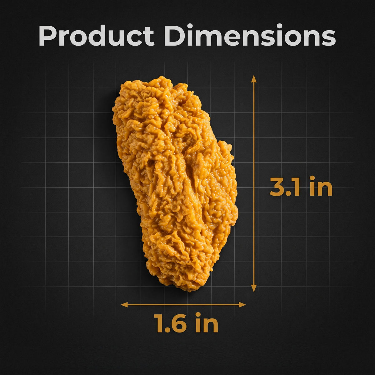 6 Pack Fake Fried Chicken Wings Simulation Artificial Food