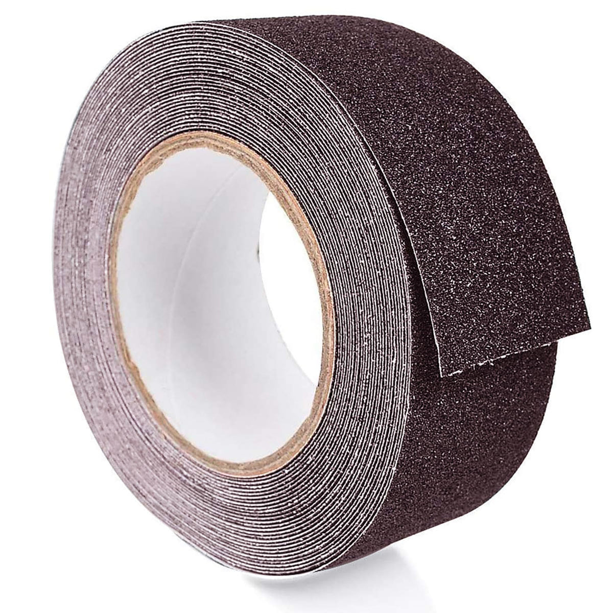 HAOT 2 Inch X 32.8ft Non Slip Safety Grip Tape for Stairs Steps Brown Non Skid Tread High Traction FrictionStrong Grip Abrasive Adhesive Tape 2" Width x 396" Long