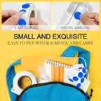 3/4 Inch Dot Stickers, 1000 Blue Dots Circle Sticker Round Labels 3/4" 1Roll-1000PCS