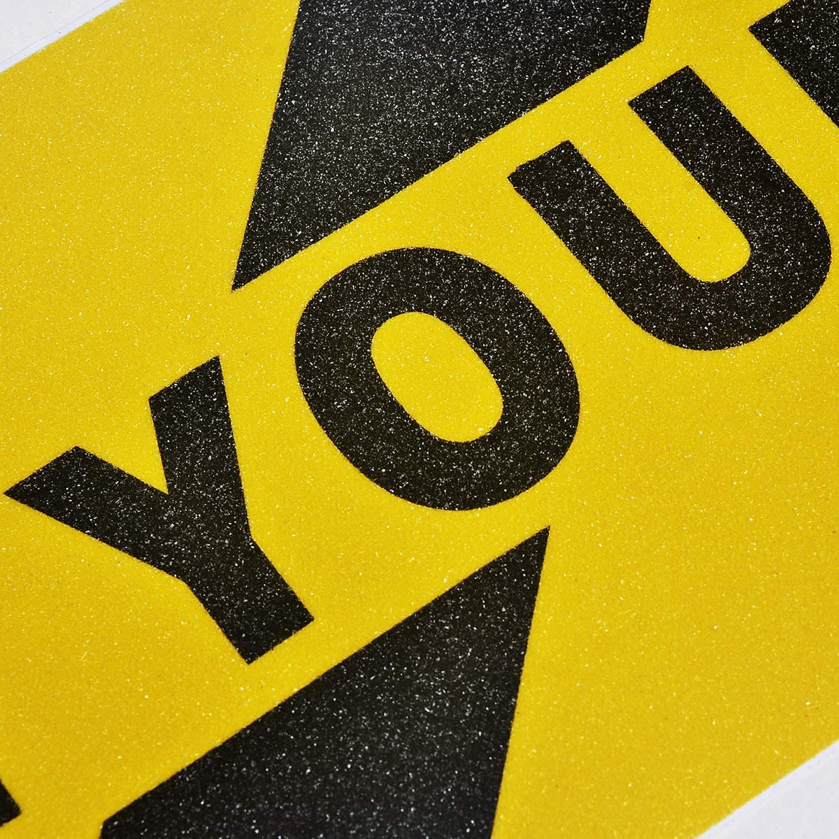 6" x 24" Watch Your Step Floor Tape Anti Slip Warning Sign Sticker Adhesive Non- Slip Abrasive Decal for Workplace Home Safety Wet Floor Caution - 4 Pack 6" x 24" / 4 pieces