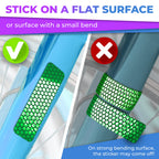 LOOM® Reflective Stickers for Bikes & Helmets | 67pc Brilliant, Green Brilliant-green