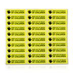 300 Count - Keep Out of Reach of Children Labels (1.7 x 0.4 inch, Yellow) Keep out of Reach Stickers for Medications, Pharmacy Instructions 300 Labels