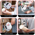 Perco Plus 1-Line Price Marking Gun with Labels Kit - Compares to Monarch 1131-01 Band Includes 1-Line 8-Character Band Price Labeler Gun, 9,000 Blank White Labels, a Label Scraper, and an Extra Inker Price Gun Kit