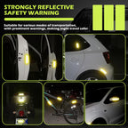 20 Pack Reflective Safety Tape Stickers Diamond Grade High Visibility Reflectors, Waterproof Reflective Stickers for Helmet, Bike Reflectors for Night Riding, Car, Mailbox, Trailer, Outdoor Use